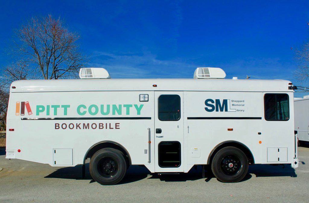 The Pitt county bookmobile