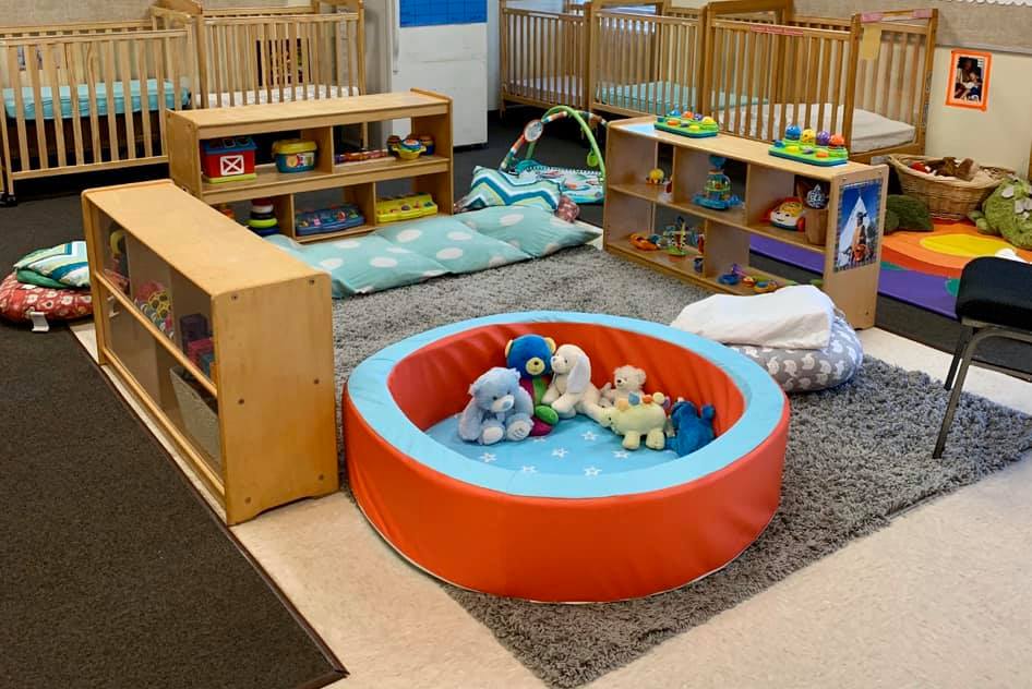 covid-19-cleaning-infant-room-daycare-Greenville-NC
