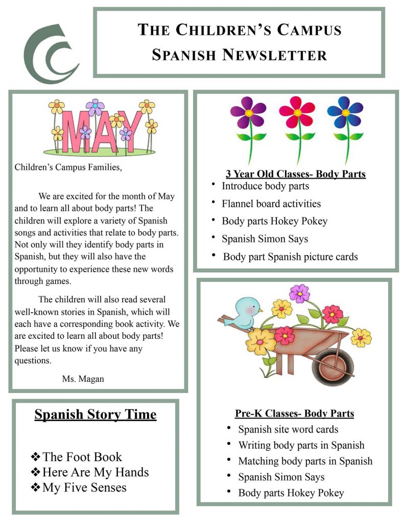 Childrens-Campus-Spanish-May-newsletter